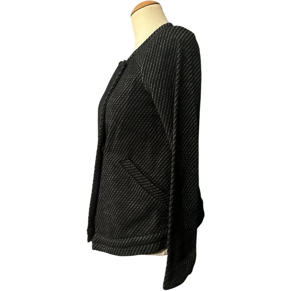 Ann Taylor Moto Jacket Black Small Petite - Picture 2 of 3